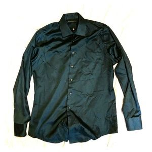 Forest green dress shirt